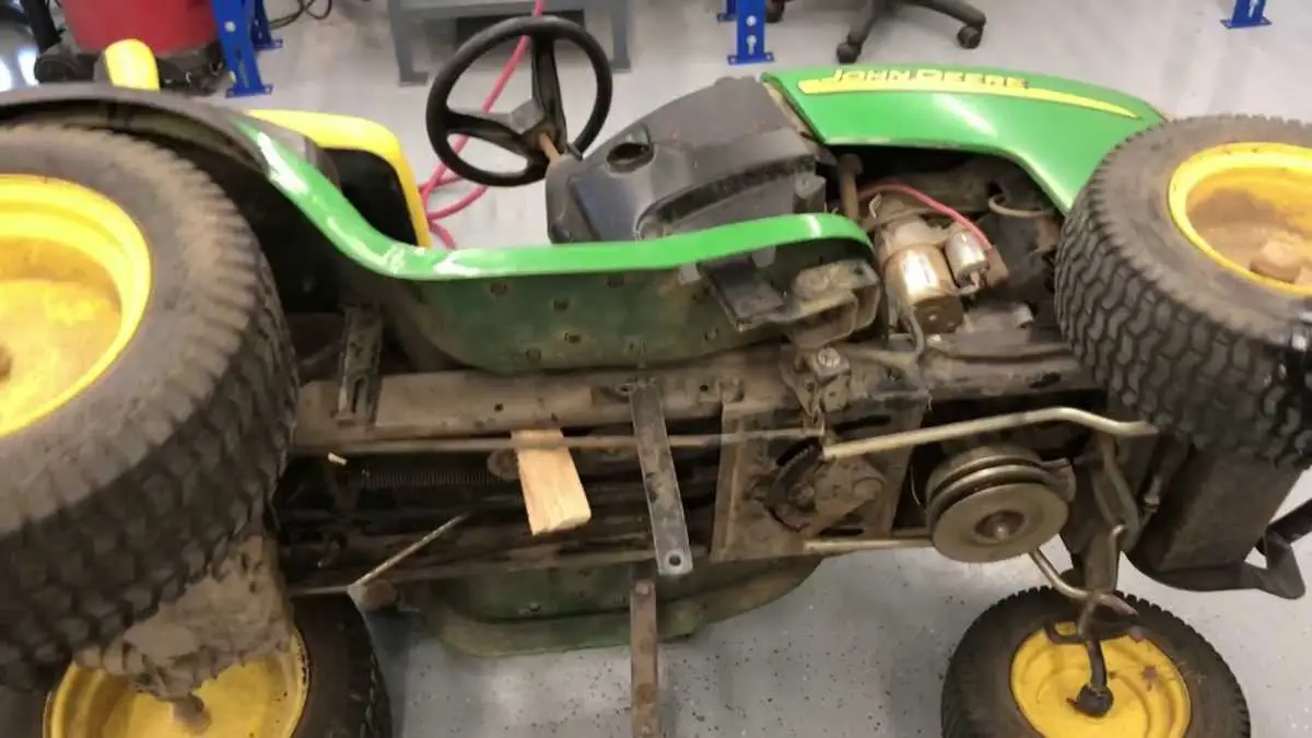 john deere l series lawn tractor belt diagram