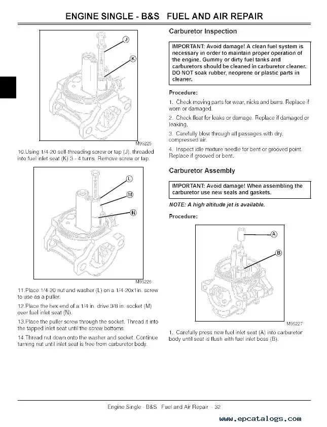 john deere l100 fuel pump diagram