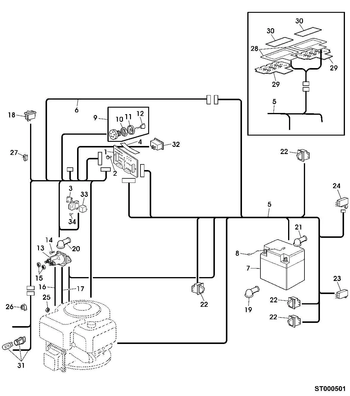 john deere l108 wiring diagram