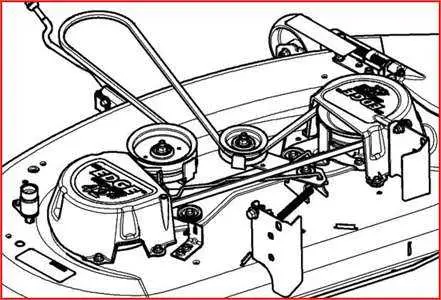 john deere l110 mower parts diagram