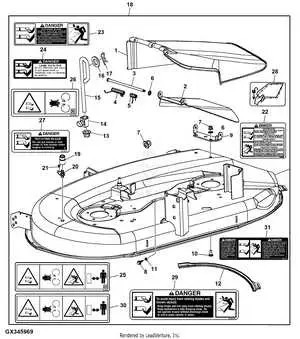 john deere l111 deck parts diagram john deere l111 deck parts diagram