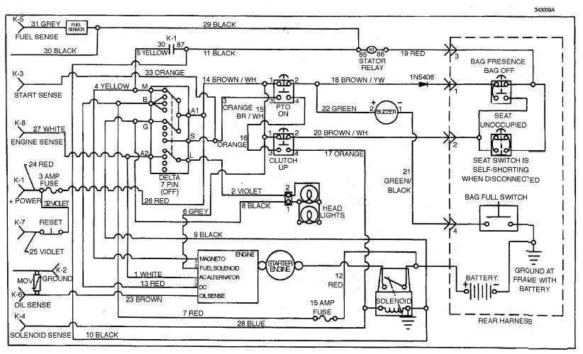 john deere l118 electrical diagram