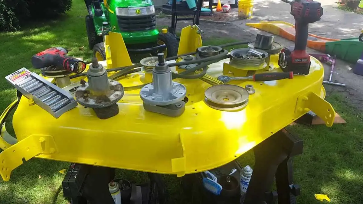 john deere l120 deck parts diagram