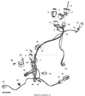 john deere l130 lawn tractor wiring diagram
