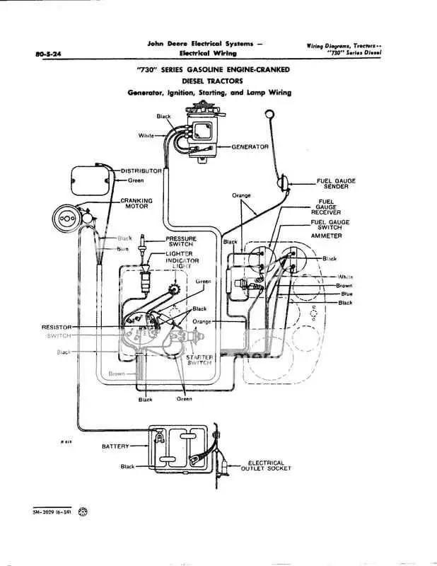 john deere la wiring diagram