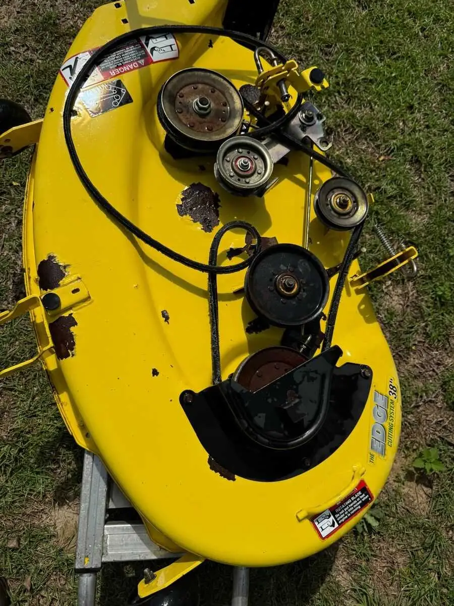 john deere la105 deck diagram