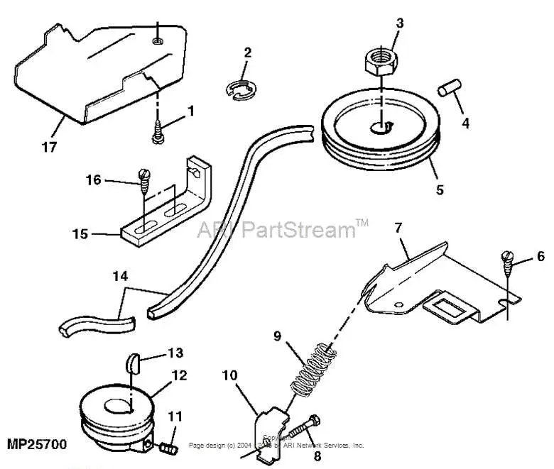john deere la105 parts diagram