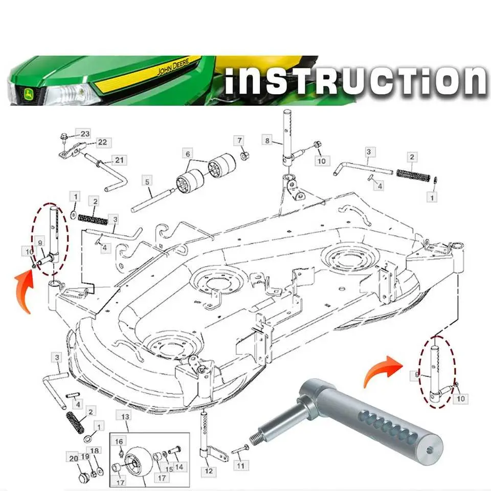 john deere lawn mower la115 belt diagram