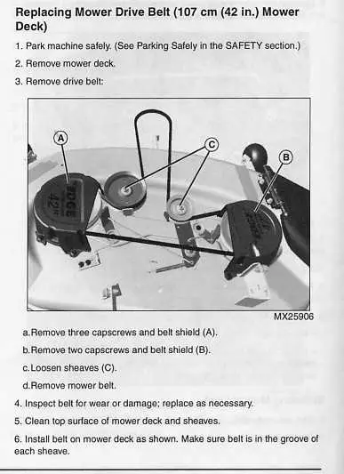 john deere lr135 belt diagram