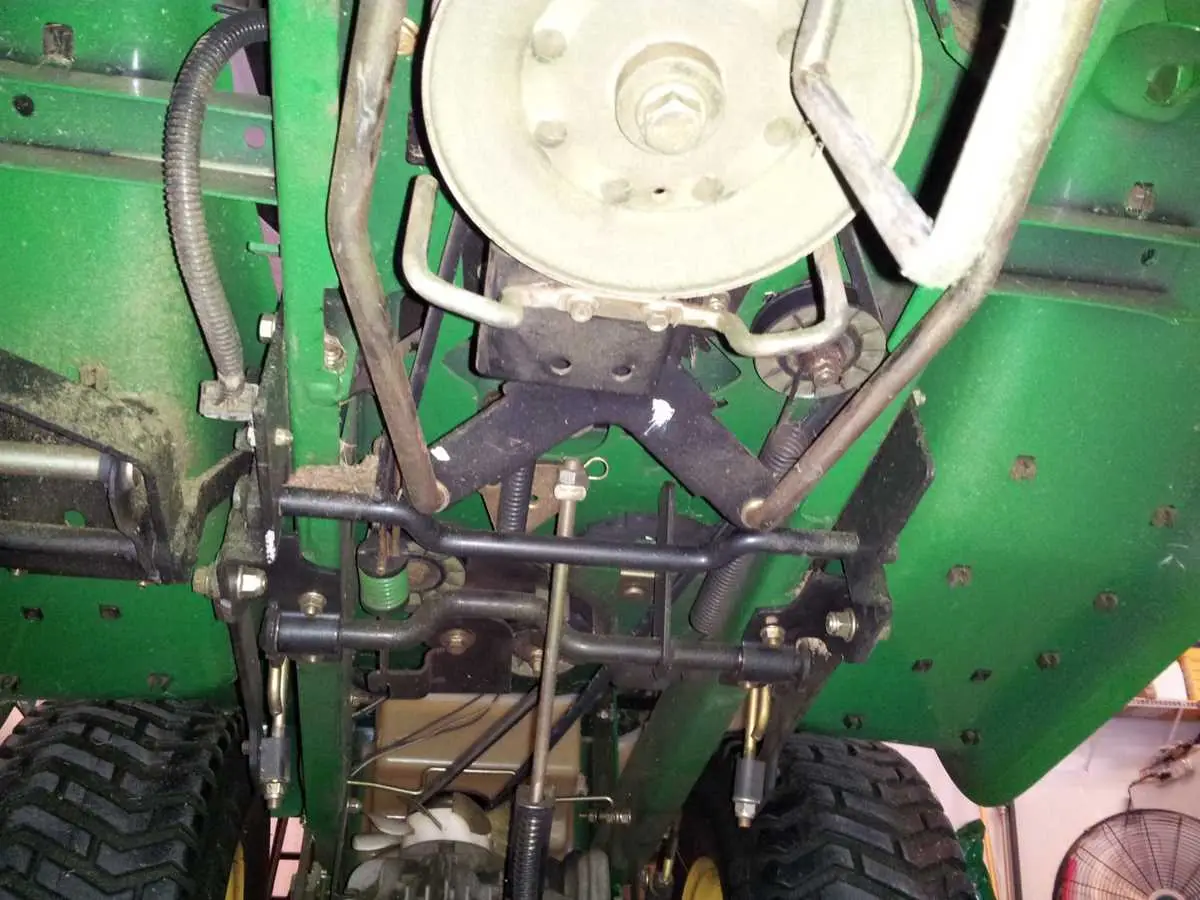 john deere lt155 deck parts diagram