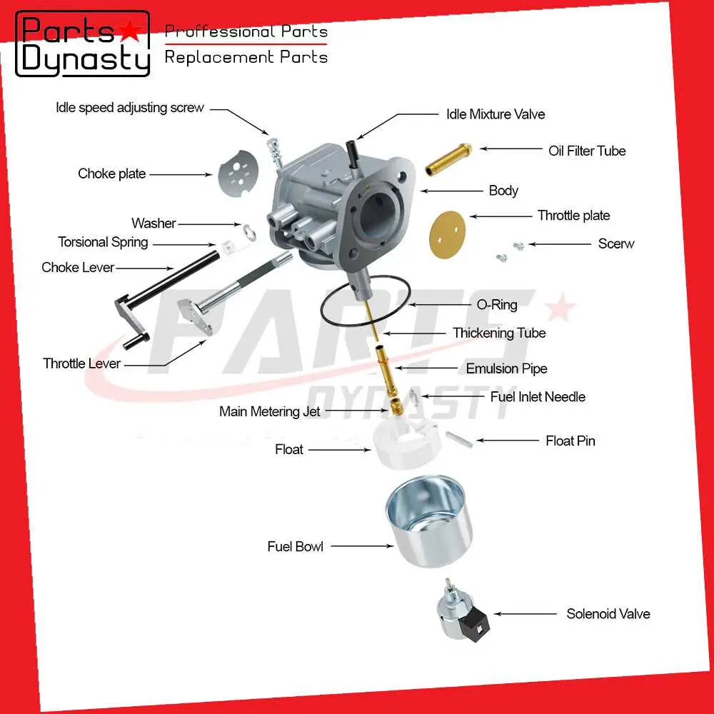 john deere lt160 carburetor diagram