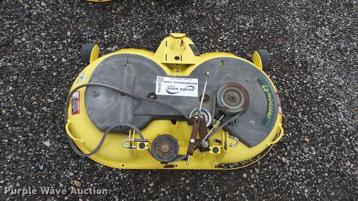 john deere lt166 freedom 42 belt diagram