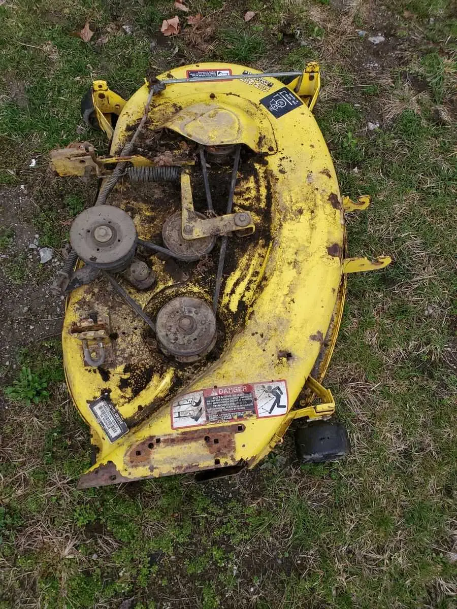 john deere lx176 38 inch deck belt diagram