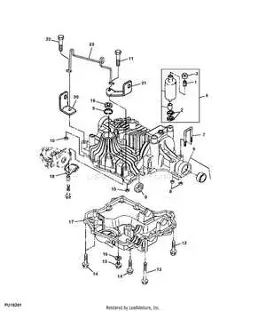 john deere lx188 deck diagram
