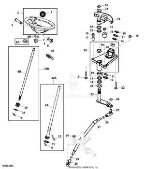 john deere lx277 diagram