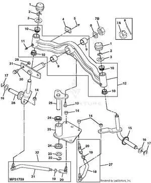 john deere lx277 diagram