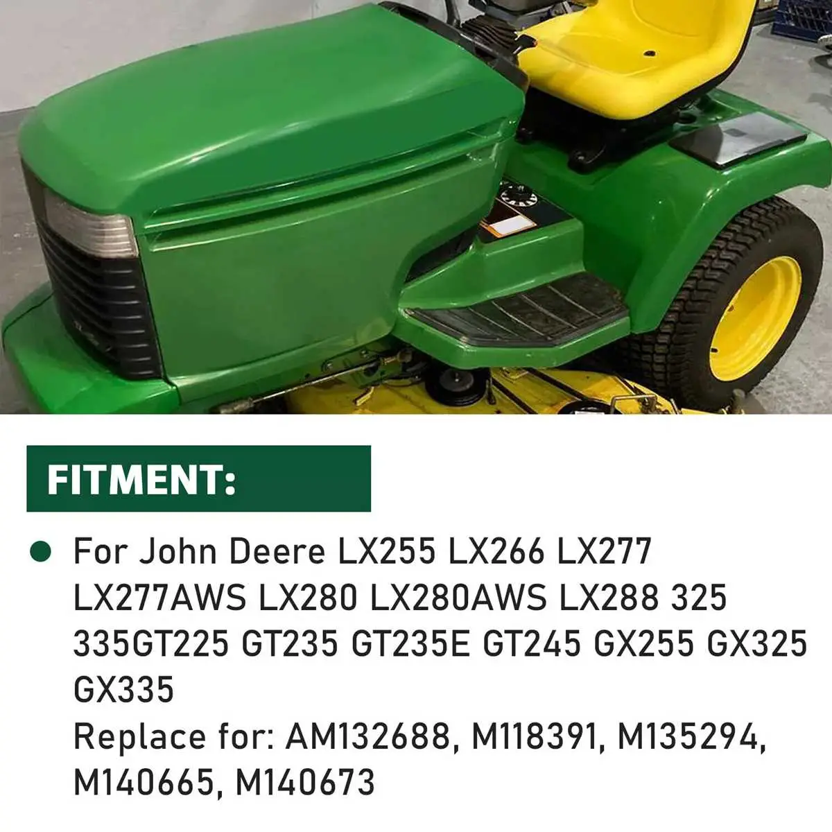 john deere lx277 engine drive pulley diagram