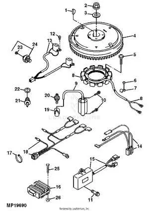 john deere lx277 steering parts diagram
