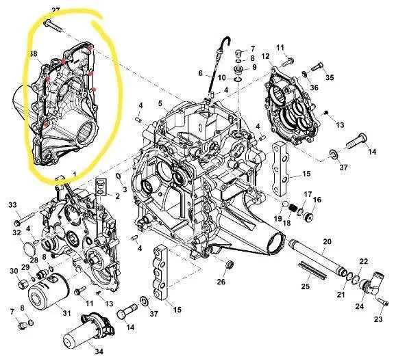 john deere manual 445 transmission parts diagram
