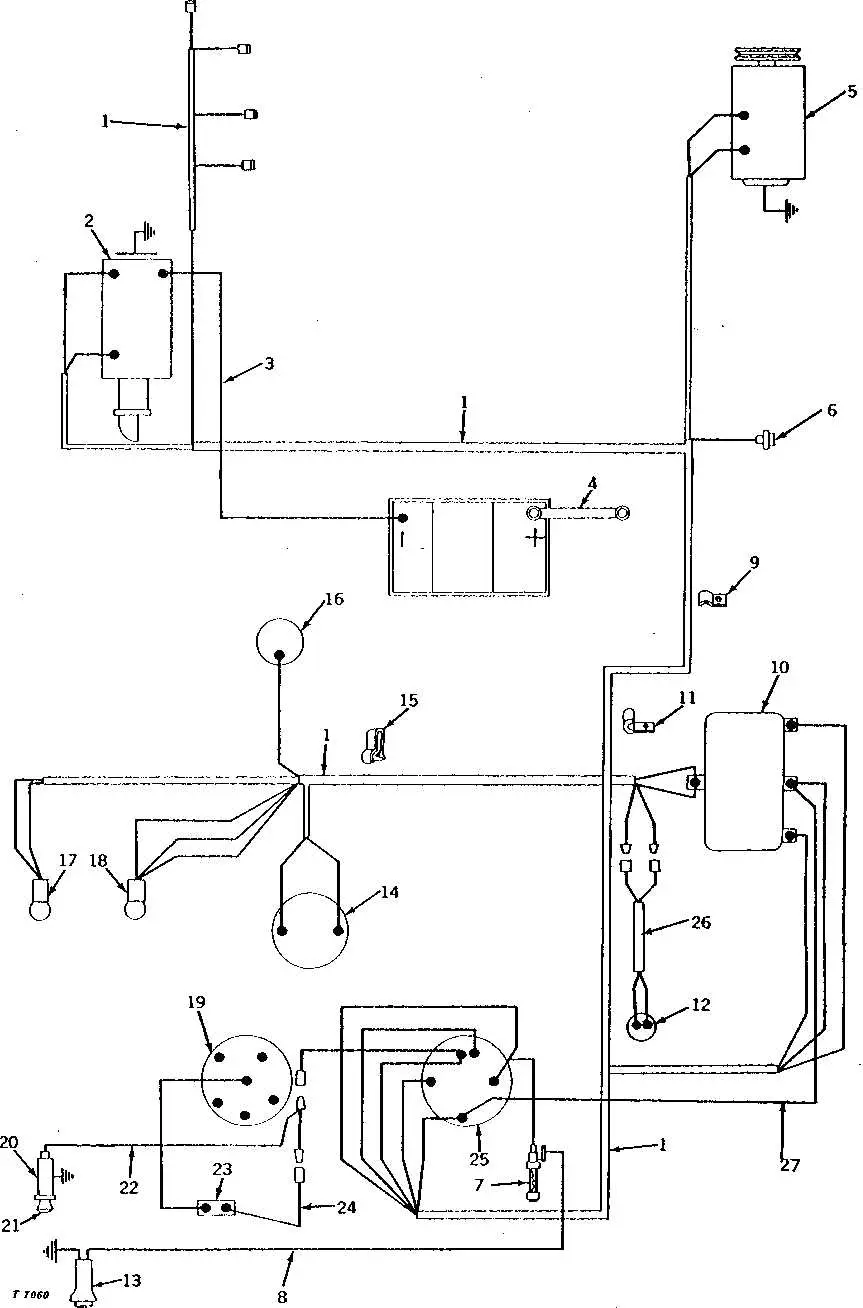 john deere model 2010 wiring diagram