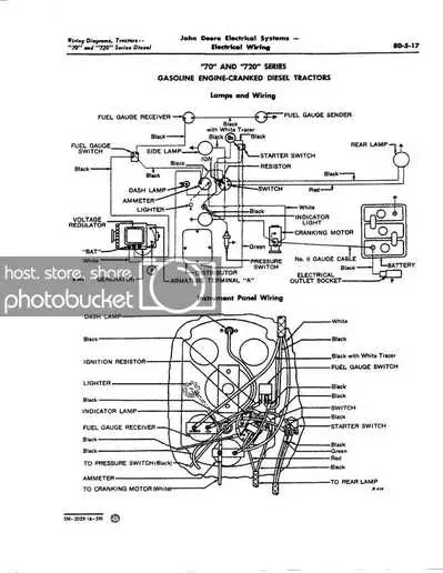 john deere model 70 cooling system diagram