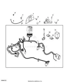 john deere model a wiring diagram