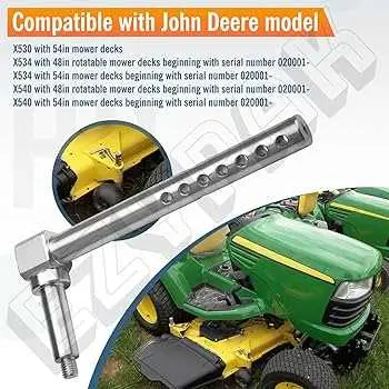 john deere mower deck x324 diagram of idler pulley replacement