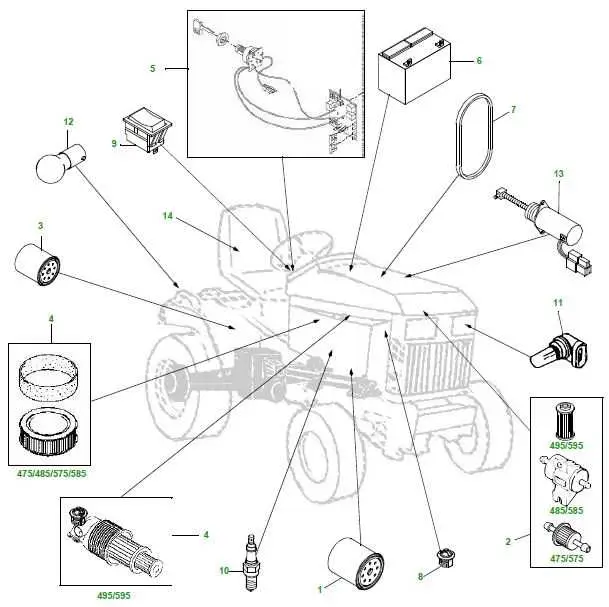 john deere mx5 parts diagram