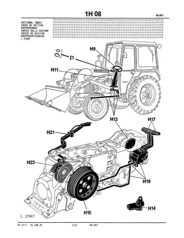 john deere parts diagrams 400