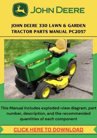 john deere parts diagrams lawn tractor