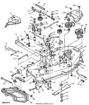 john deere parts diagrams lawn tractor