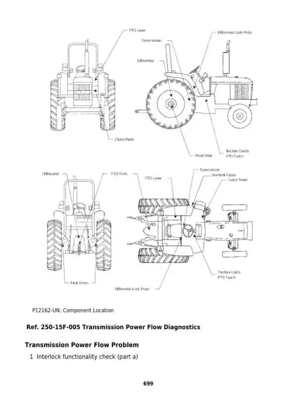 john deere power flow diagram