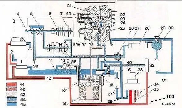 john deere power steering diagram