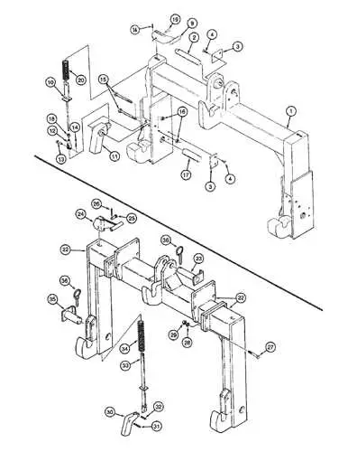 john deere quick hitch parts diagram