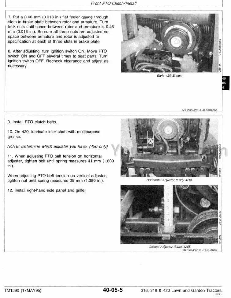 john deere rx75 electrical diagram