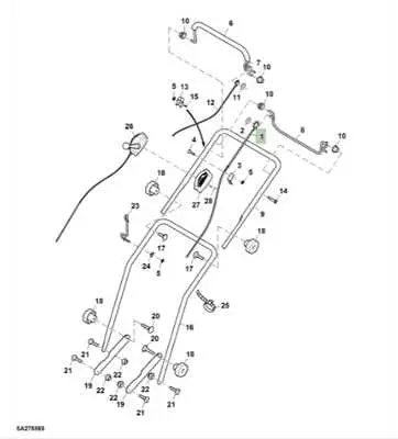 john deere s100 grease points diagram