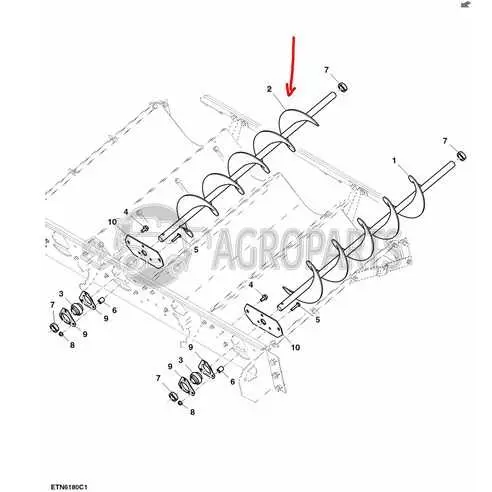 john deere s670 parts diagram