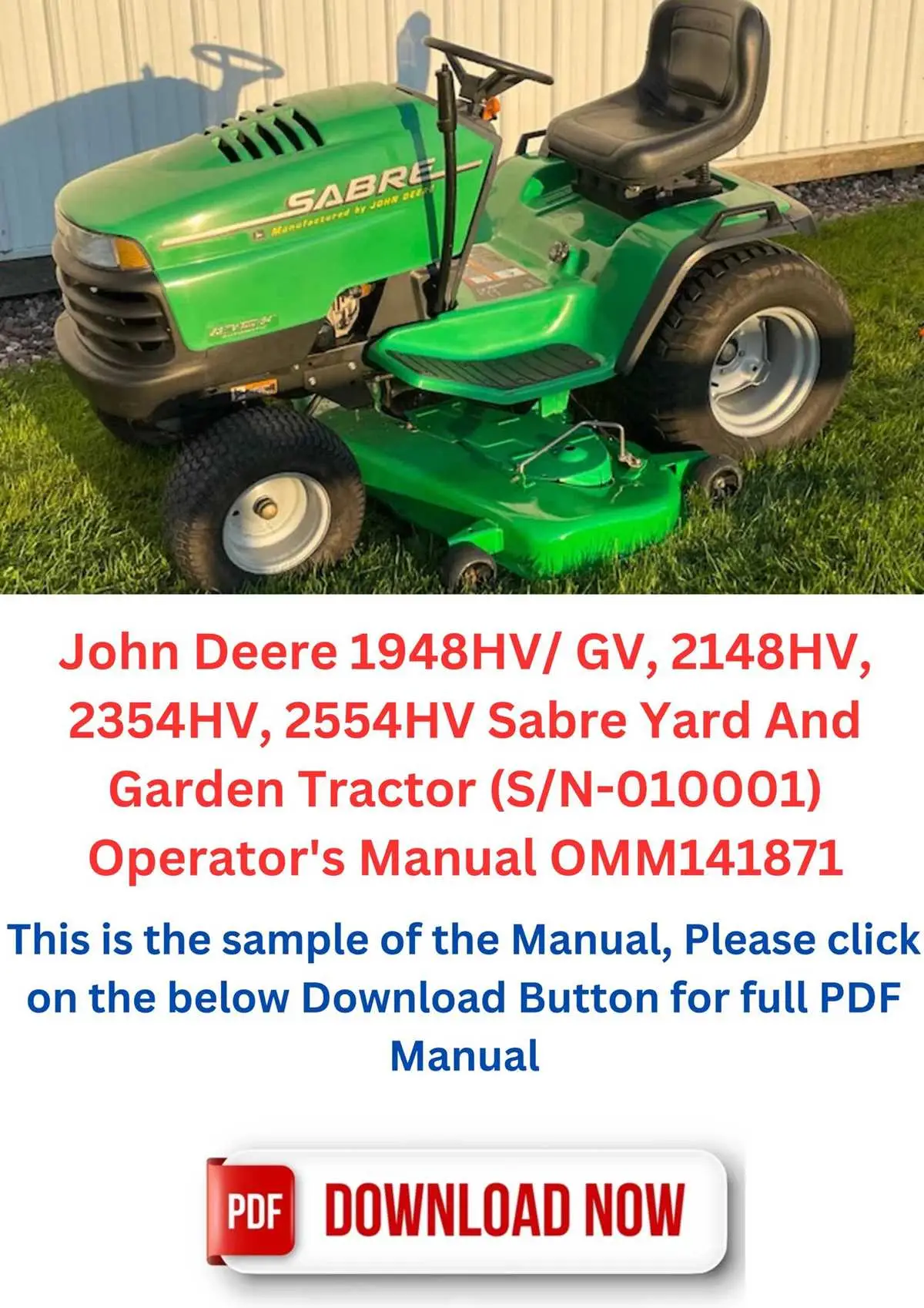 john deere sabre 2554hv parts diagram