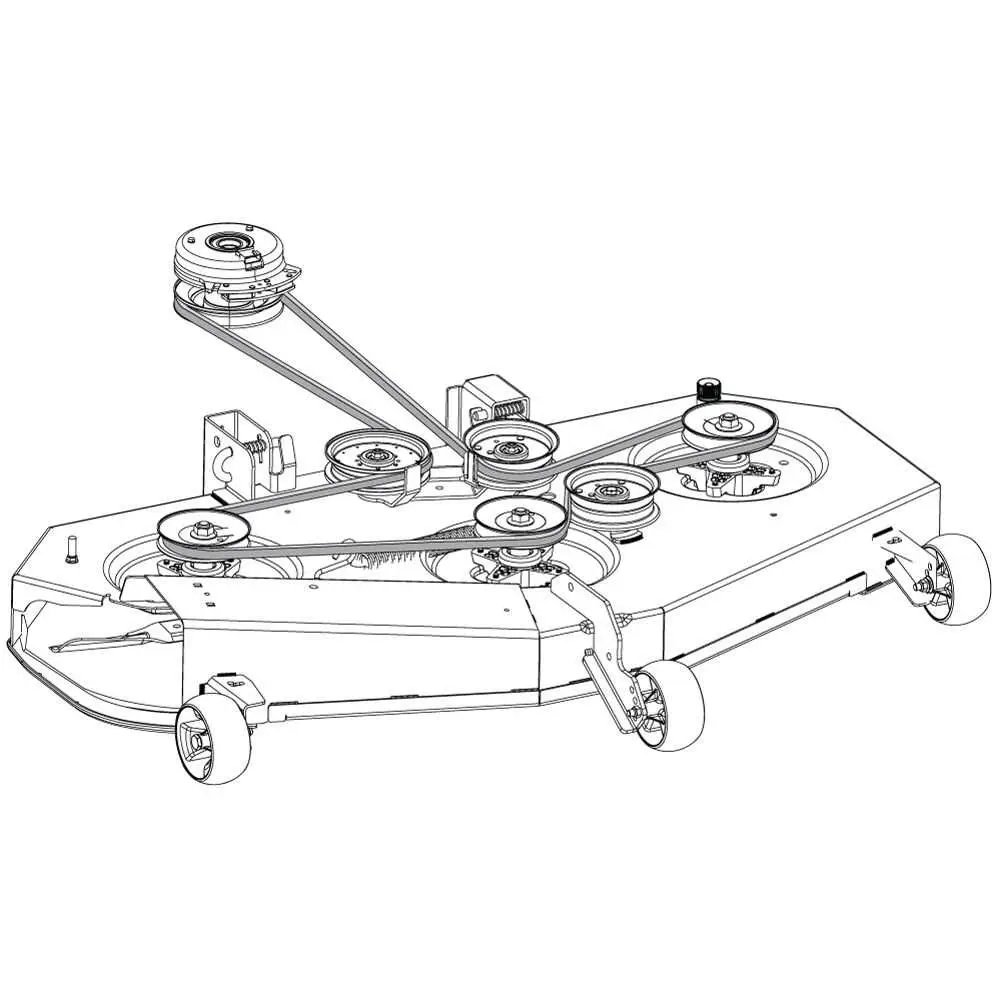 john deere srx75 belt diagram