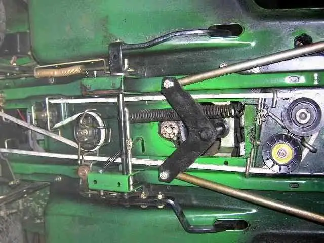 john deere stx38 mower deck belt diagram