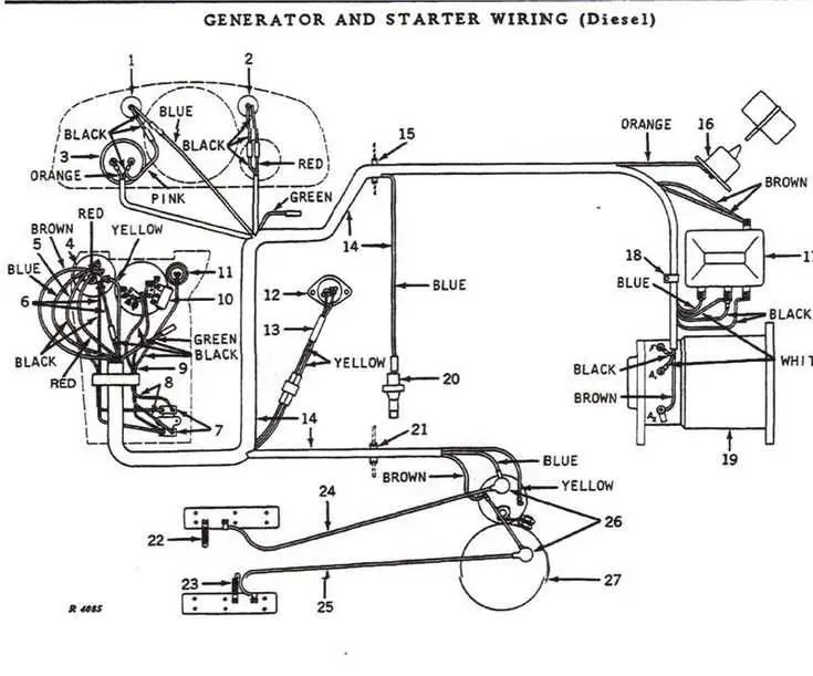john deere switch strarter wiring diagram