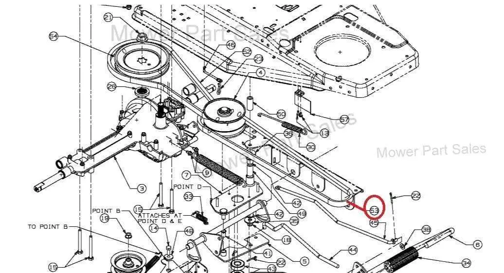 john deere transmission belt diagram