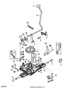 john deere transmission parts diagram