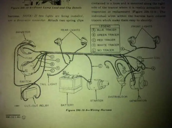 john deere wiring diagram 6v