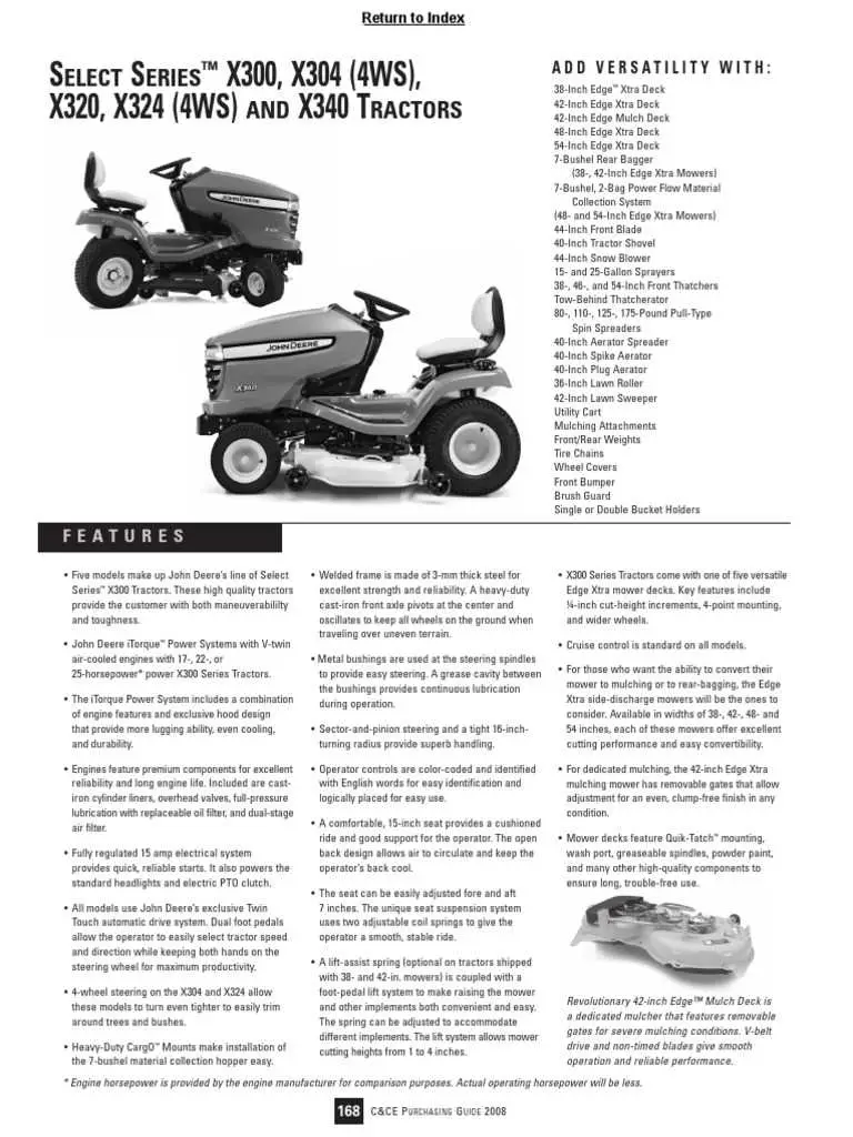 john deere x300 deck diagram