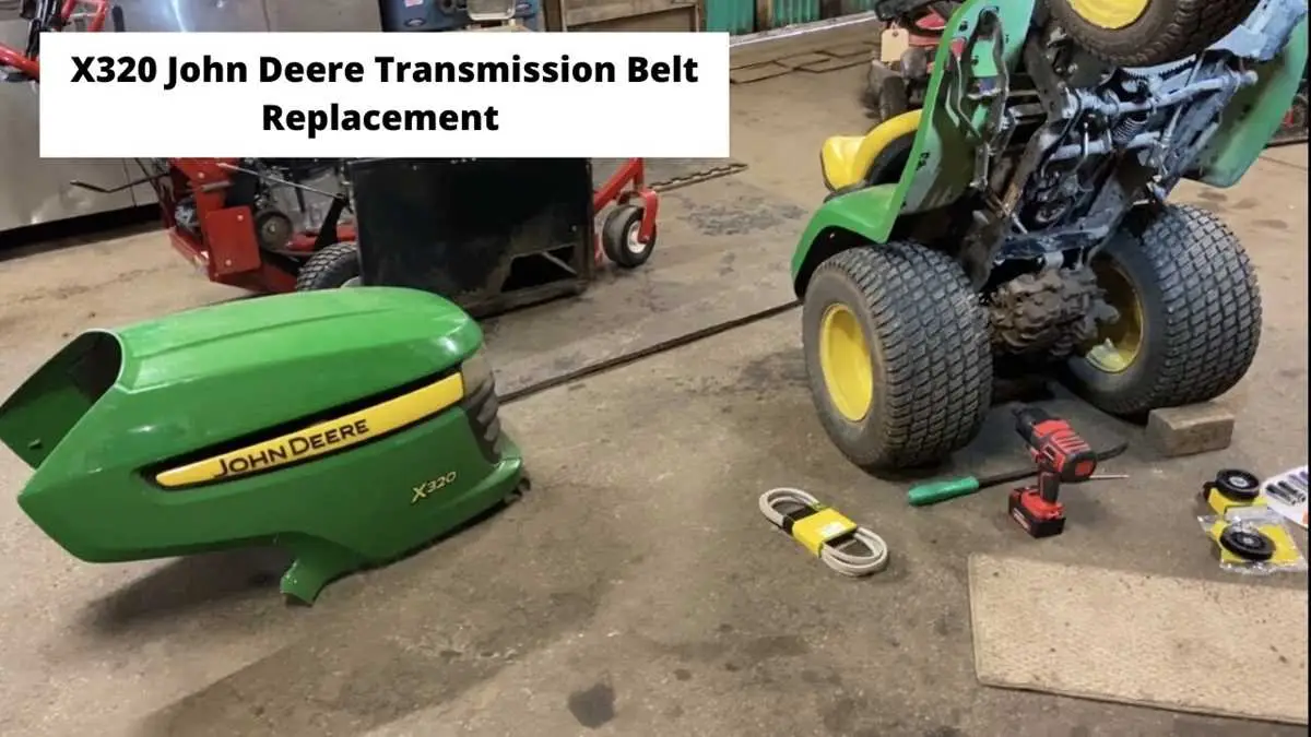 john deere x300 drive belt guide diagram