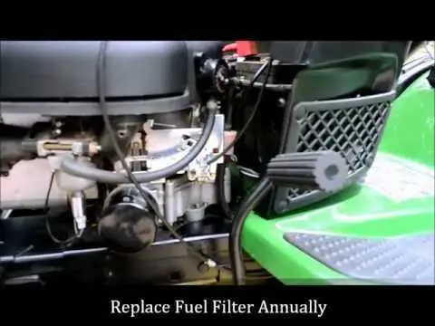john deere x300 fuel line diagram