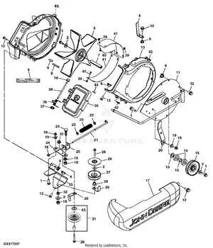 john deere x320 48 mower deck belt diagram