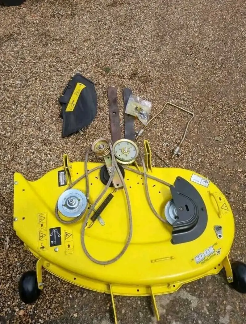 john deere x324 deck belt diagram