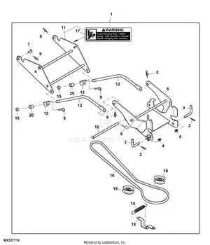 john deere x330 parts diagram